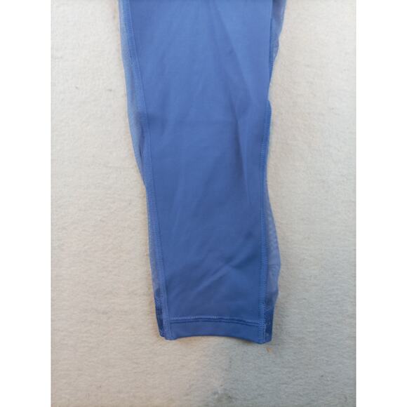 Victoria's Secret Sport Womens High Waisted Leggings Sz L Long Periwinkle Blue - Picture 3 of 11